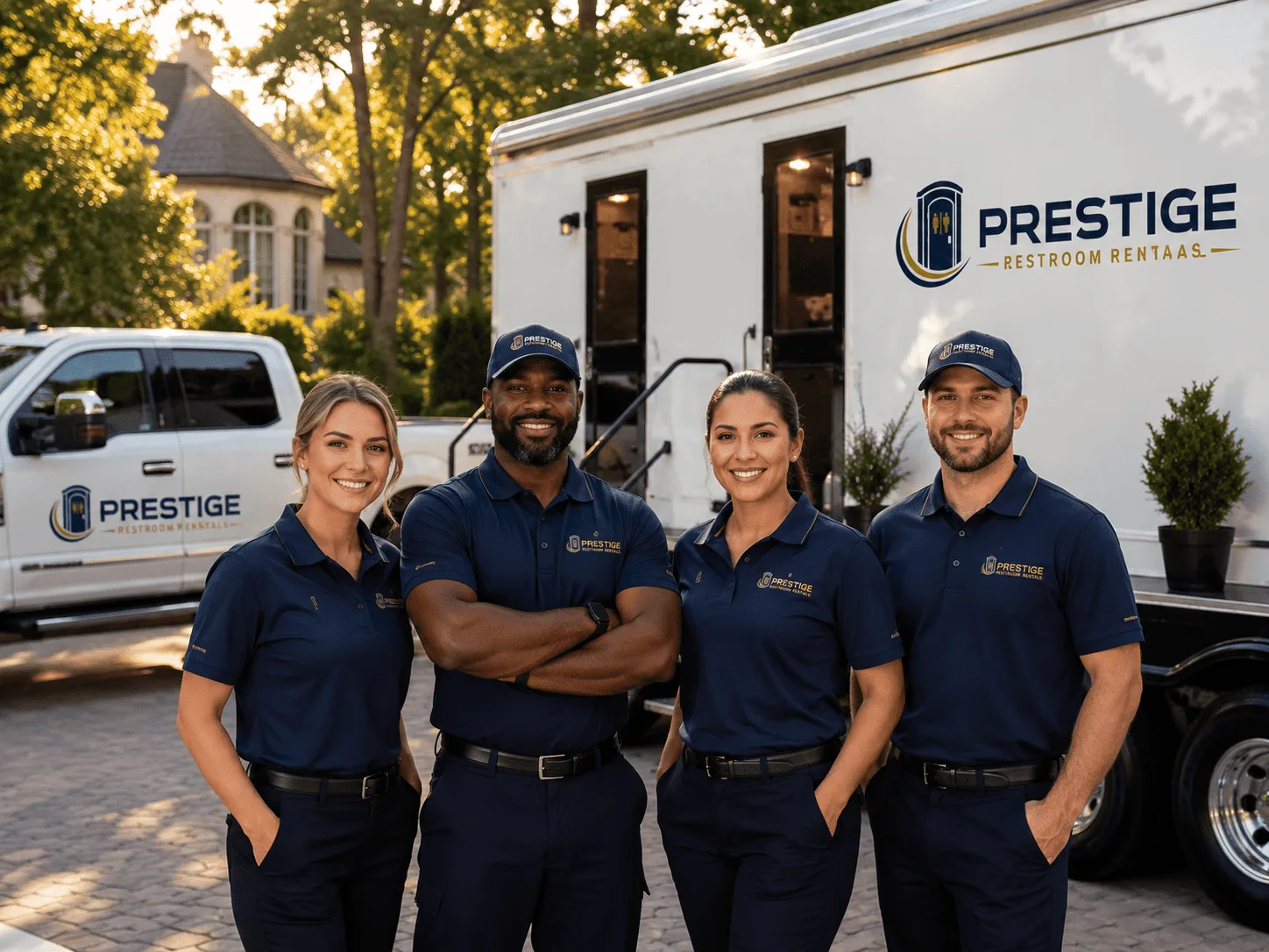 Trusted Luxury Portable Restrooms company in Howes, SD